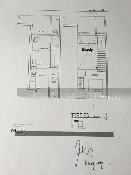 Metro Loft, S$ 780,000, 581 sqft, 公寓 - Condominium