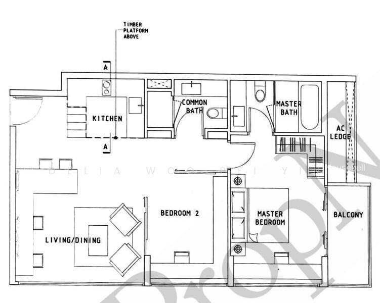 The Tennery, S$ 4,000 (可协商价格) /月, 861 sqft, 公寓 - Condominium