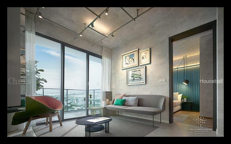 The Clement Canopy, S$ 1,490,000 (可协商价格), 731 sqft, 公寓 - Apartment