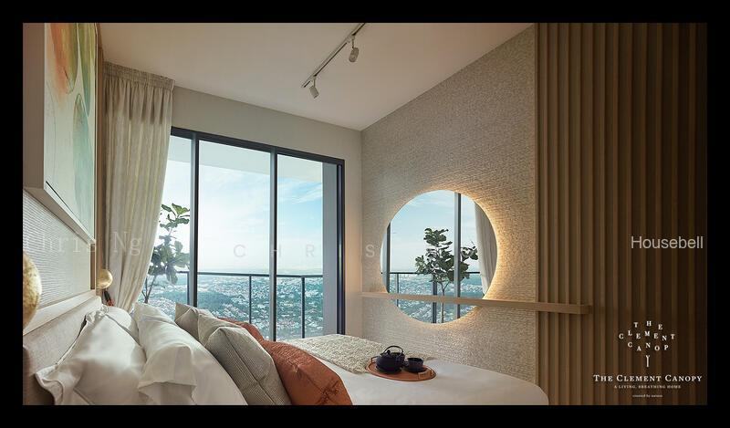 The Clement Canopy, S$ 1,490,000 (可协商价格), 731 sqft, 公寓 - Apartment
