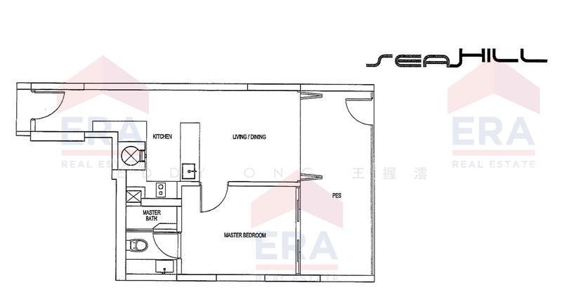 Seahill, S$ 888,000, 549 sqft, Condos - Condominium
