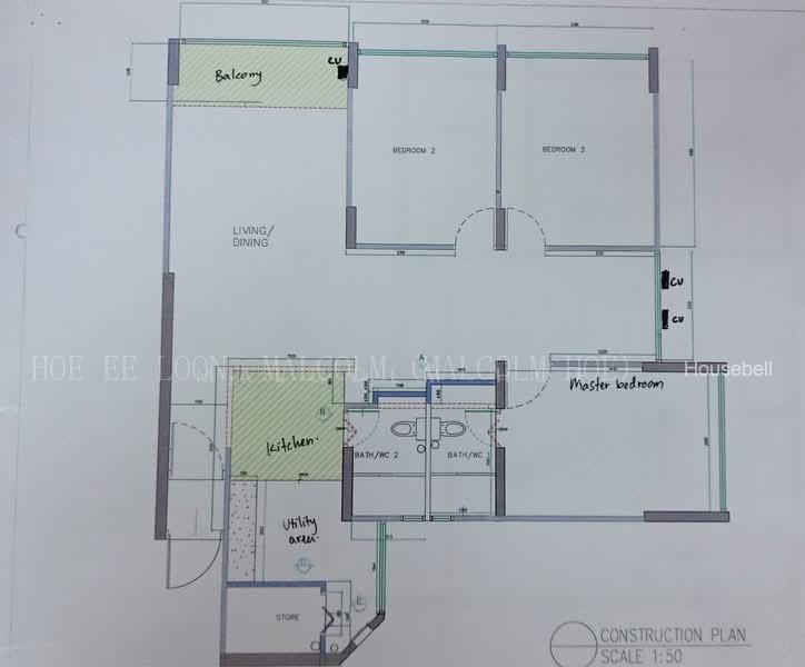 Neptune Court, S$ 4,500 (最低价格) /月, 1,269 sqft, 公寓 - Condominium