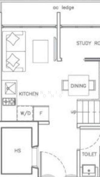 Viva Vista, S$ 3,600 /月, 700 sqft, 公寓 - Condominium