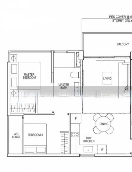 North Park Residences, S$ 3,700 (可协商价格) /月, 589 sqft, 公寓 - Condominium
