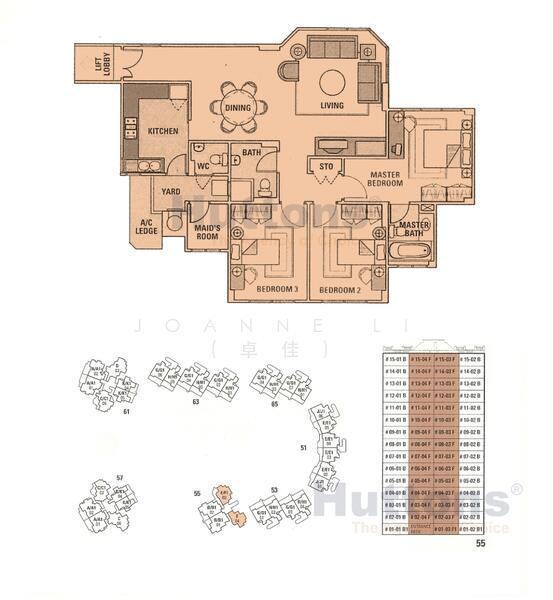 The Tropica, S$ 1,800,000 (可协商价格), 1,238 sqft, 公寓 - Condominium