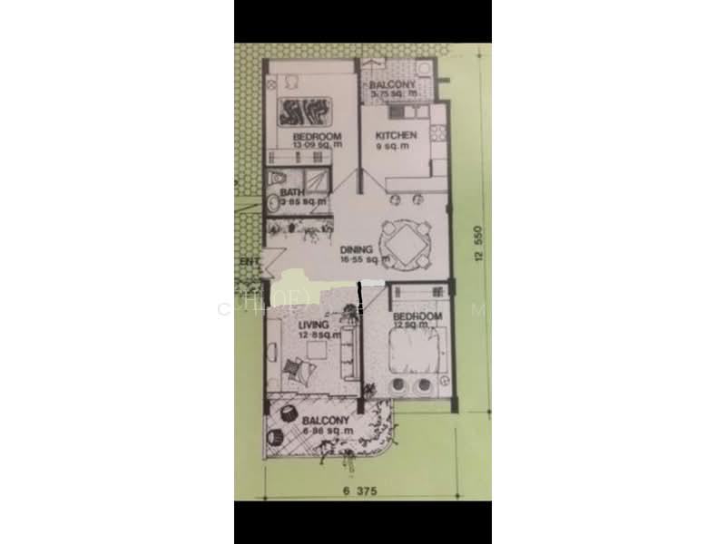 Lakepoint Condo, S$ 4,000 (可协商价格) /月, 1,001 sqft, 公寓 - Condominium