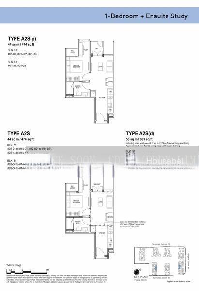 The Tapestry, S$ 810,000 (可协商价格), 474 sqft, 公寓 - Condominium