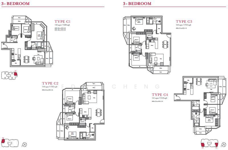 V on Shenton, S$ 8,500 (可协商价格) /月, 1,528 sqft, 公寓 - Condominium