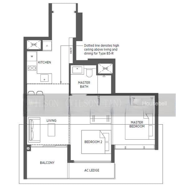 Parc Esta, S$ 1,480,000, 635 sqft, 公寓 - Condominium