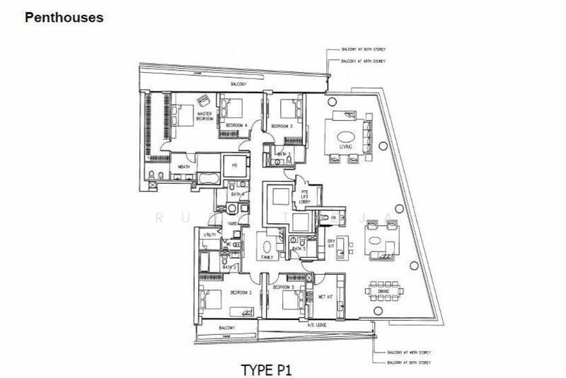 Marina Bay Residences, S$ 12,710,000 (可协商价格), 3,972 sqft, 公寓 - Condominium
