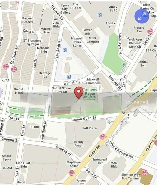 Wallich Residence, S$ 3,780,000 (可协商价格), 1,098 sqft, 公寓 - Condominium