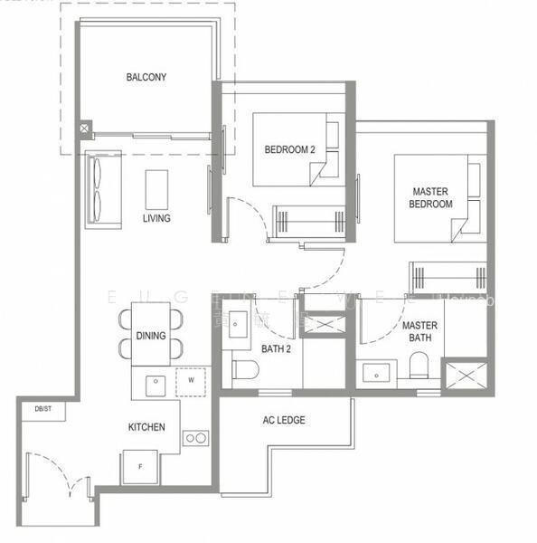 Verdale, S$ 1,438,000, 732 sqft, Condos - Condominium