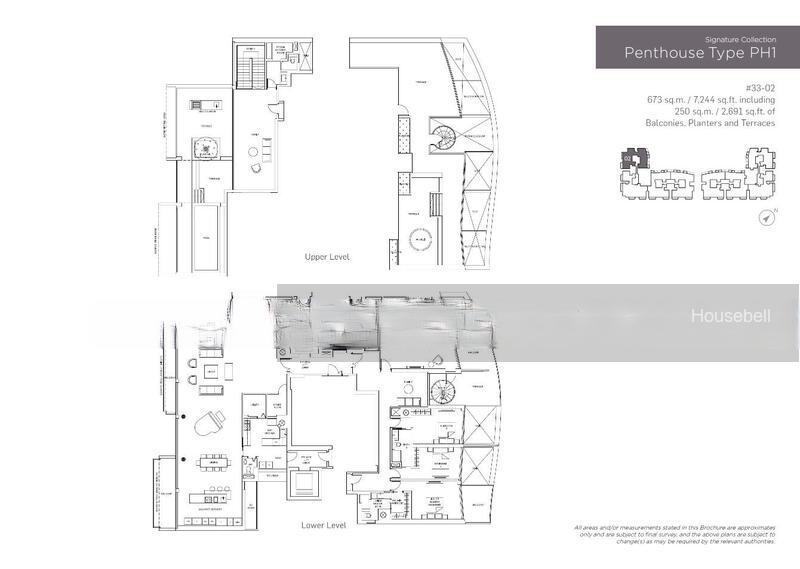 Marina One Residences, S$ 14,000,000, 7,459 sqft, 公寓 - Condominium