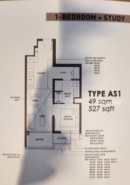 The M, S$ 1,350,000 (最低价格), 527 sqft, 公寓 - Condominium