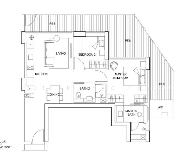 The Boutiq @ Killiney, S$ 2,500,000, 1,087 sqft, Condos - Condominium