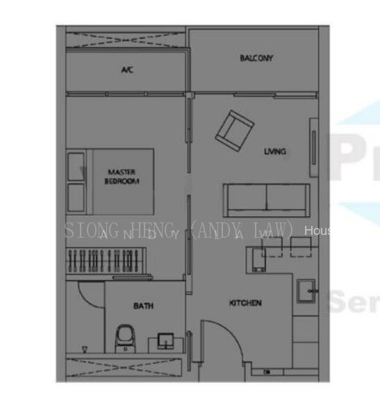 Dorsett Residences, S$ 1,188,000, 484 sqft, 公寓 - Condominium