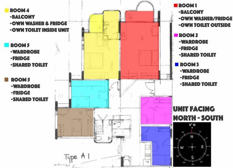 Cashew Heights, S$ 2,200 /月, 350 sqft, 公寓 - Condominium