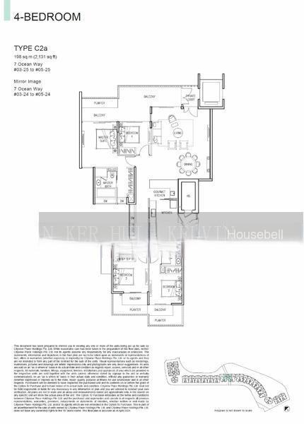 The Residences at W Sentosa Cove, S$ 2,900,000, 1,658 sqft, 公寓 - Condominium