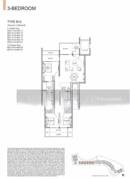 The Residences at W Sentosa Cove, S$ 2,900,000, 1,658 sqft, 公寓 - Condominium