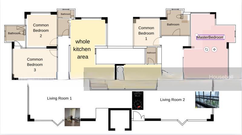 Country Grandeur, S$ 4,200,000 (最低价格), 3,401 sqft, 公寓 - Condominium