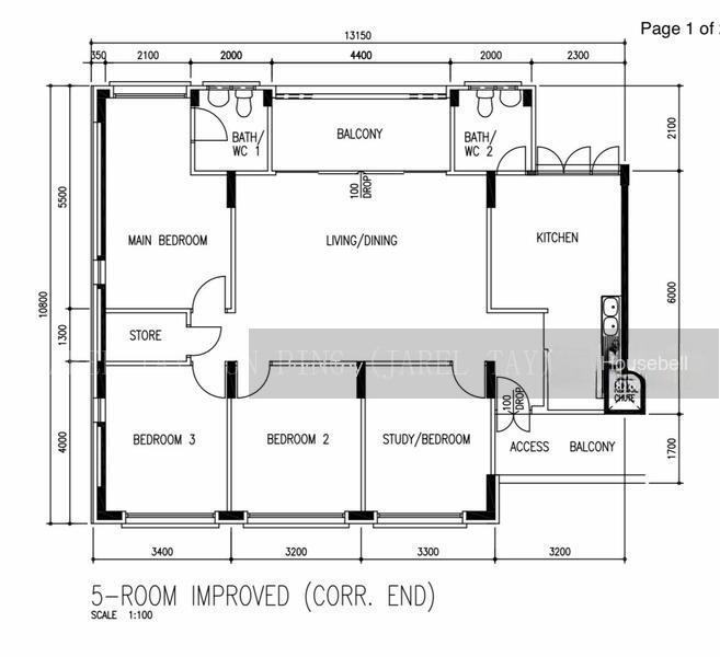 889A Tampines Street 81, S$ 879,999, 1,425 sqft, 组屋 - 5 I