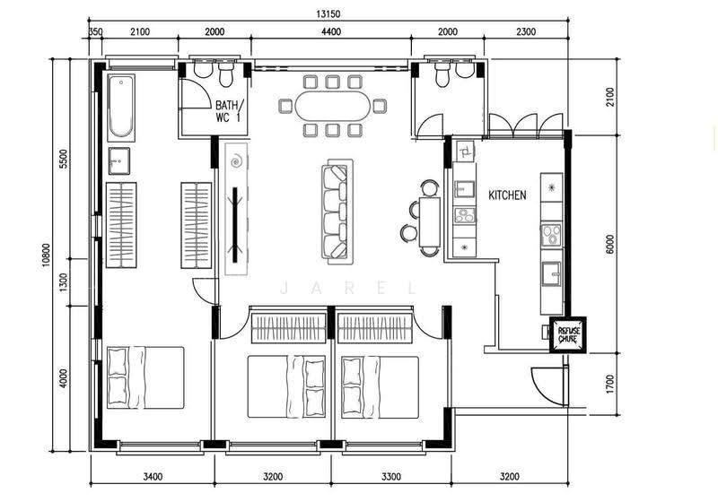 889A Tampines Street 81, S$ 879,999, 1,425 sqft, 组屋 - 5 I