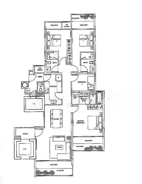 Meadows @ Peirce, S$ 6,500 /月, 1,830 sqft, 公寓 - Condominium