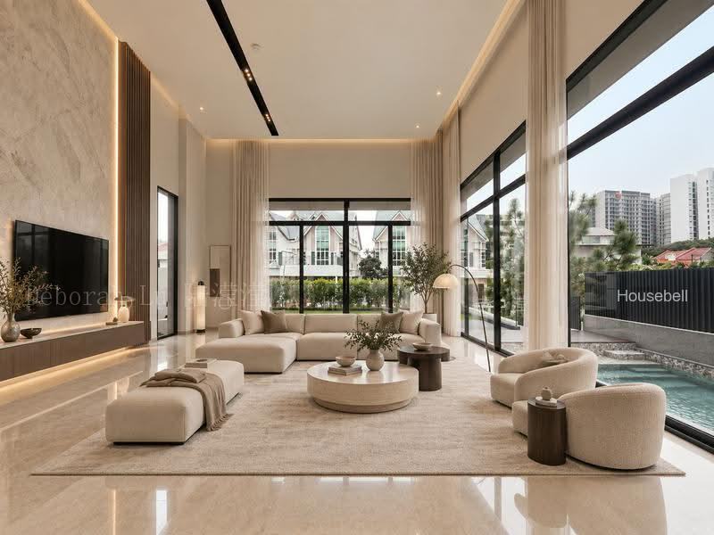 Bournemouth Rd. Brand New Freehold 2.5 Storey Buangalow w Basement. Top 2025 Q4 est, S$ 16,600,000, 8,826 sqft, 有地 - Detached House
