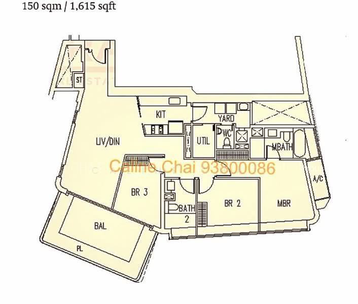 d'Leedon (Former Farrer Court), S$ 8,688 /mo, 1,615 sqft, Condos - Condominium