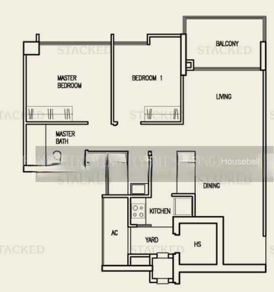Parc Vera, S$ 4,000 (可协商价格) /月, 786 sqft, 公寓 - Condominium