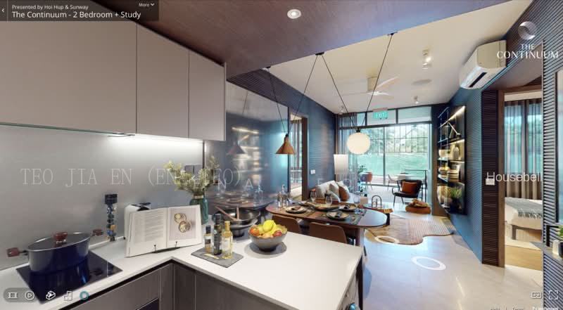 The Continuum, S$ 1,400,000, 560 sqft, Condos - Condominium