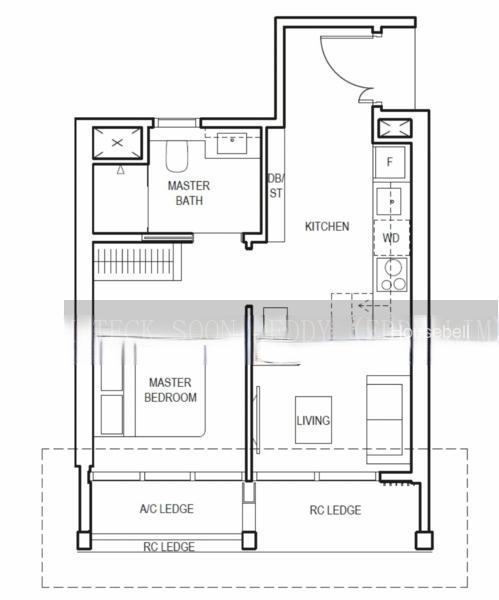 CanningHill Piers, S$ 1,400,000, 441 sqft, 公寓 - Condominium