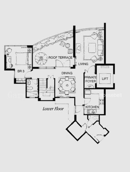 Palm Gardens, S$ 2,500,000, 2,338 sqft, 公寓 - Condominium