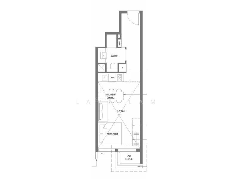 The M, S$ 3,999 (Starting From) /mo, 409 sqft, Condos - Condominium