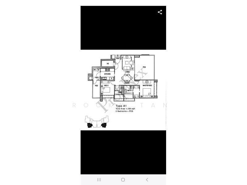 Kovan Primera, S$ 1,490,000 (可协商价格), 1,109 sqft, 公寓 - Apartment