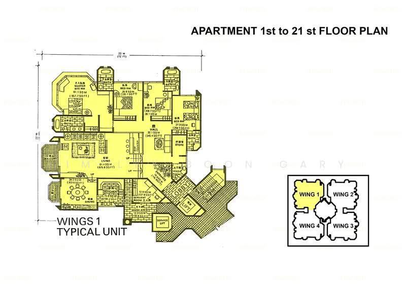 Beverly Hill, S$ 11,500,000 (最低价格), 3,778 sqft, 公寓 - Condominium