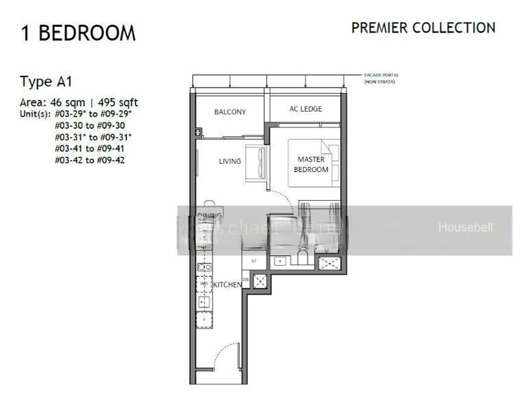 The Robertson Opus, S$ 1,608,000, 495 sqft, 公寓 - Condominium