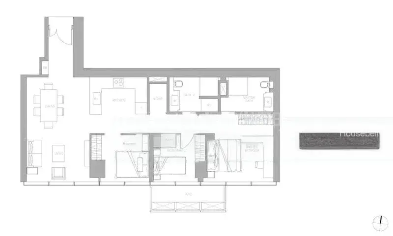 Wallich Residence, S$ 3,888,888, 1,195 sqft, Condos - Condominium