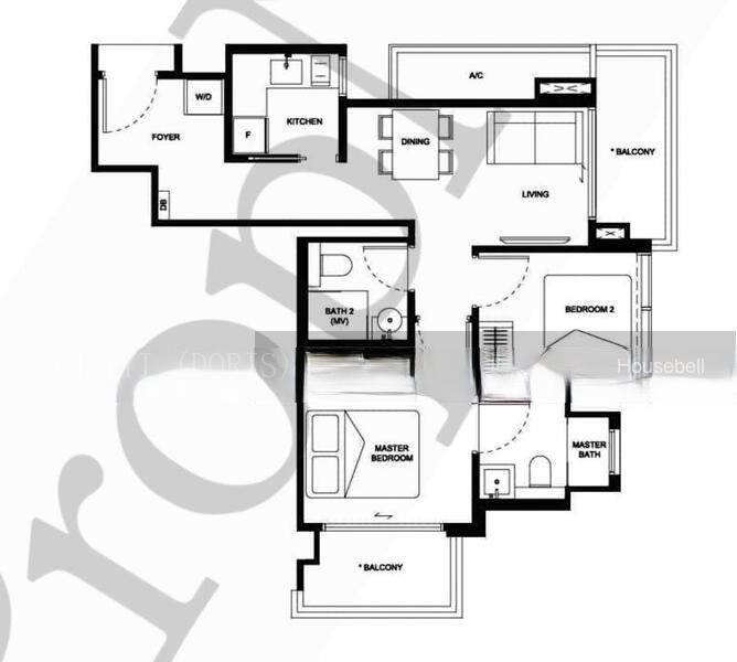 Neu at Novena, S$ 1,850,000 (可协商价格), 657 sqft, 公寓 - Condominium