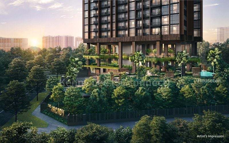 2+1 Bed Apartment (Condo) for Sale in  The Arcady At Boon Keng, S$ 1,978,000, 764 sqft, 公寓 - Apartment