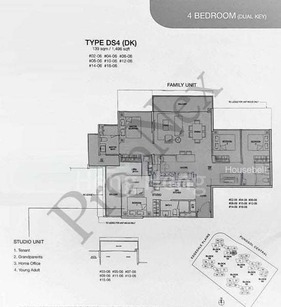 River Isles, S$ 2,490,000, 1,496 sqft, 公寓 - Condominium
