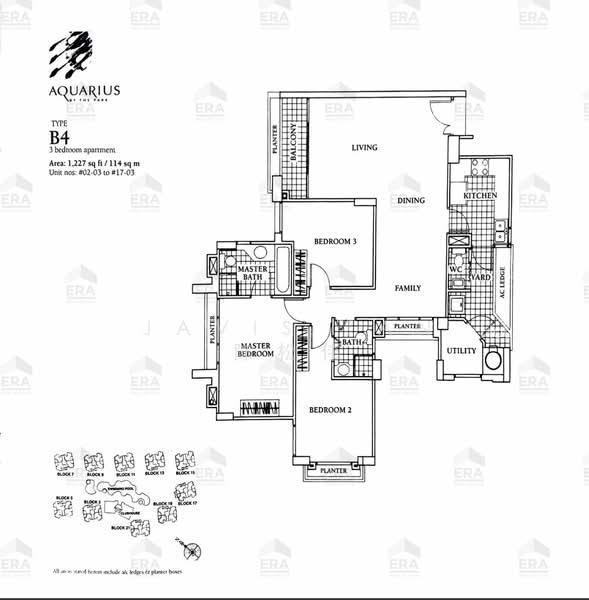 Aquarius By The Park, S$ 1,718,000 (可协商价格), 1,227 sqft, 公寓 - Condominium