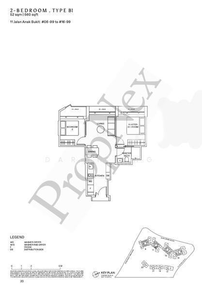 The Reserve Residences, S$ 1,680,000, 560 sqft, Condos - Condominium