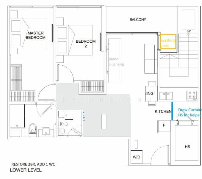 Guillemard Edge, S$ 2,338,000 (可协商价格), 1,549 sqft, 公寓 - Condominium