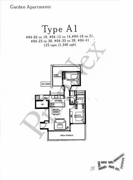 Glentrees, S$ 2,500,000 (可协商价格), 1,346 sqft, 公寓 - Condominium