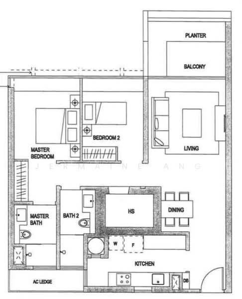 The Minton, S$ 1,550,000 (Negotiable), 980 sqft, Condos - Condominium