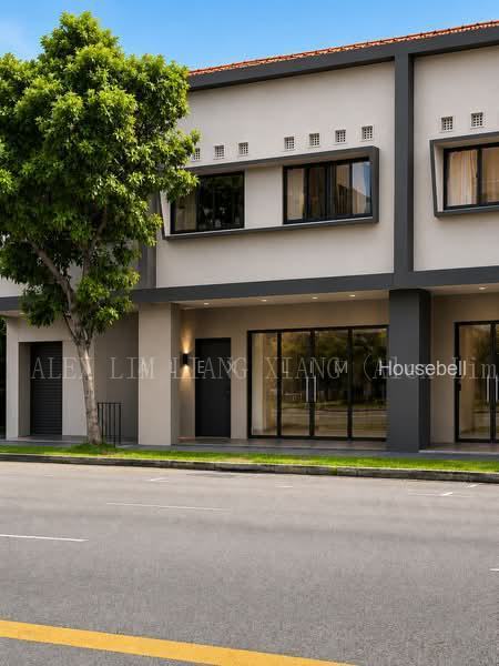 Freehold shophouse, busy part of Changi, high rental yield, S$ 7,100,000, 1,700 sqft, 有地 - Shophouse