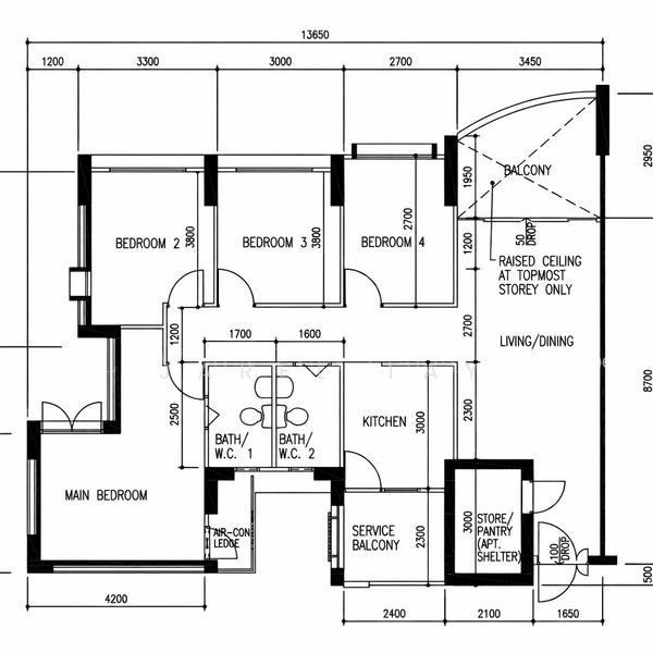 372 Hougang Street 31, S$ 1,000,000, 1,324 sqft, 组屋 - 5 I