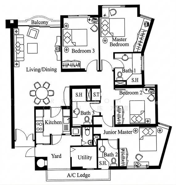 Guilin View, S$ 1,818,000, 1,572 sqft, 公寓 - Condominium