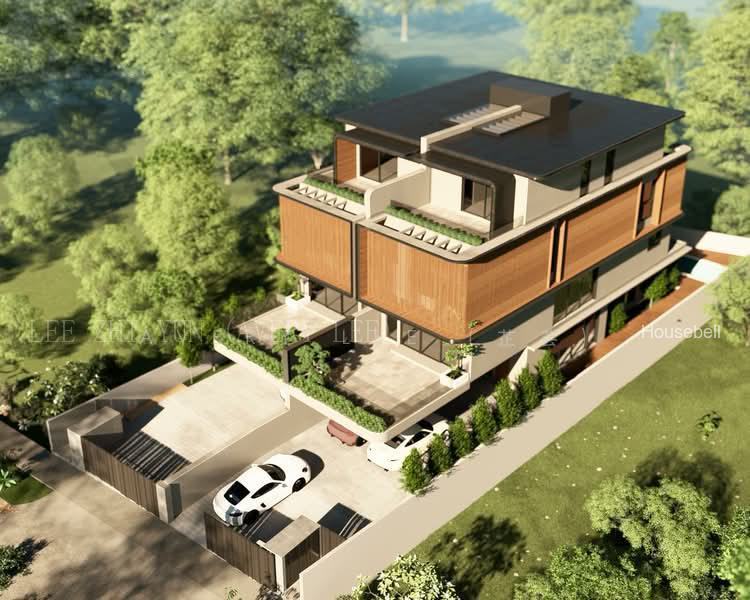 Brand New 2.5 storeys with mezzanine Storey Semi-D @ Braddell Heights/Lorong Chuan/Serangoon NeX, S$ 9,680,000 (可协商价格), 3,209 sqft, 有地 - Semi-Detached House